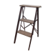 Former stool wood and metal vintage