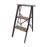 Former stool wood and metal vintage