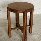 Set of 6 wooden stools