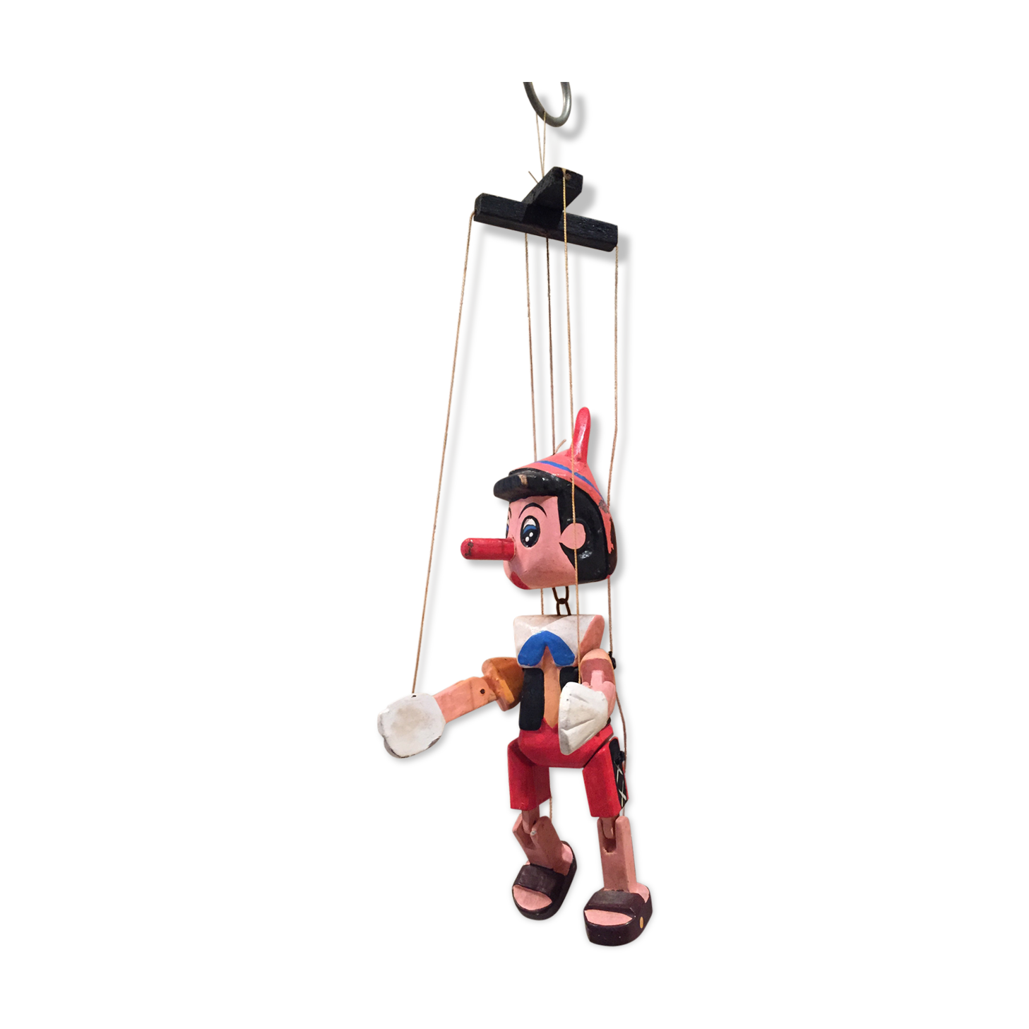Former Pinocchio puppet