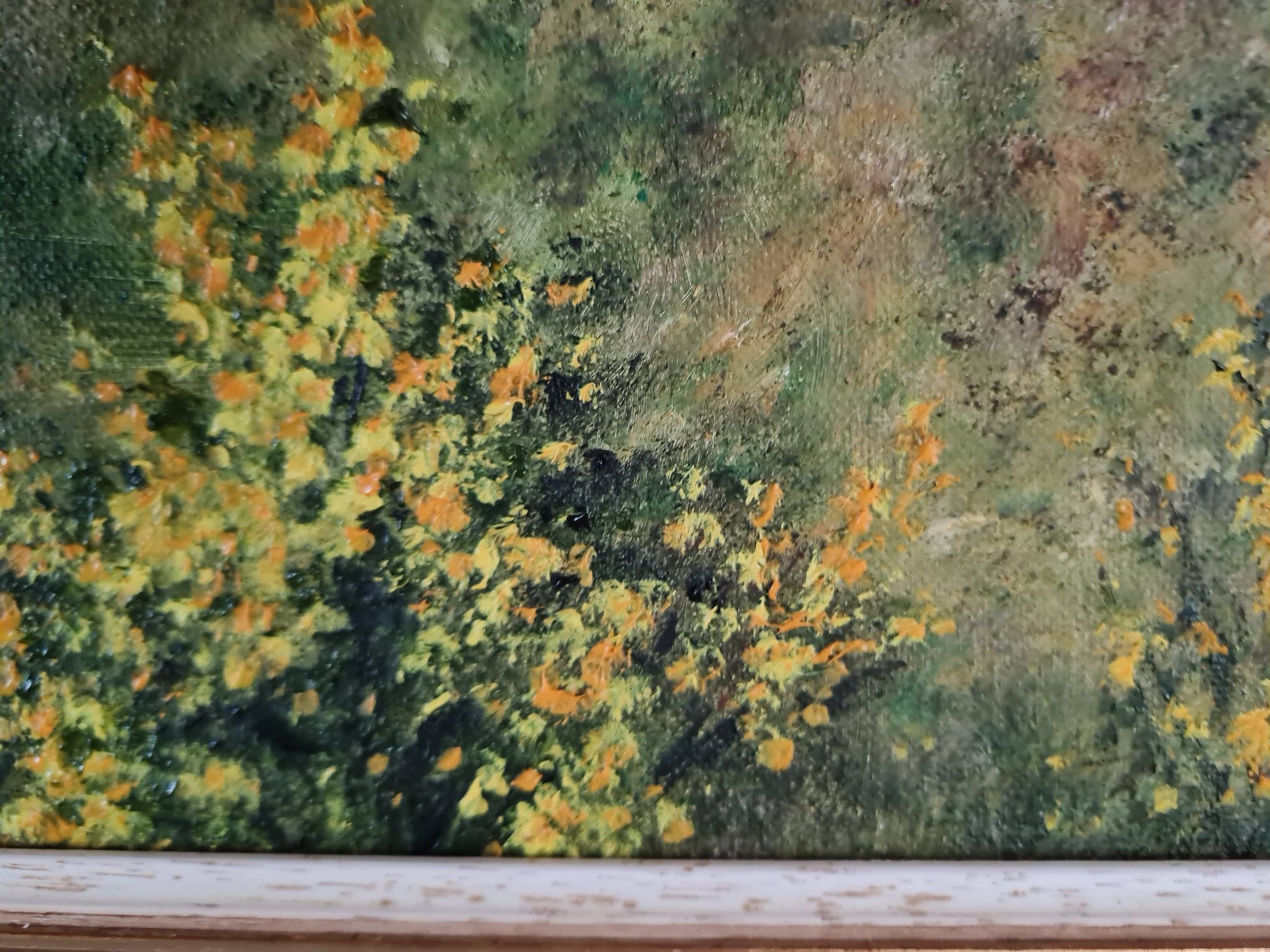 Peinture à l huile bord de mer Breton fait sur toile