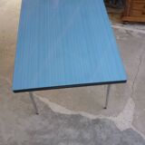 Table formica bleu