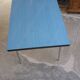 Table formica bleu