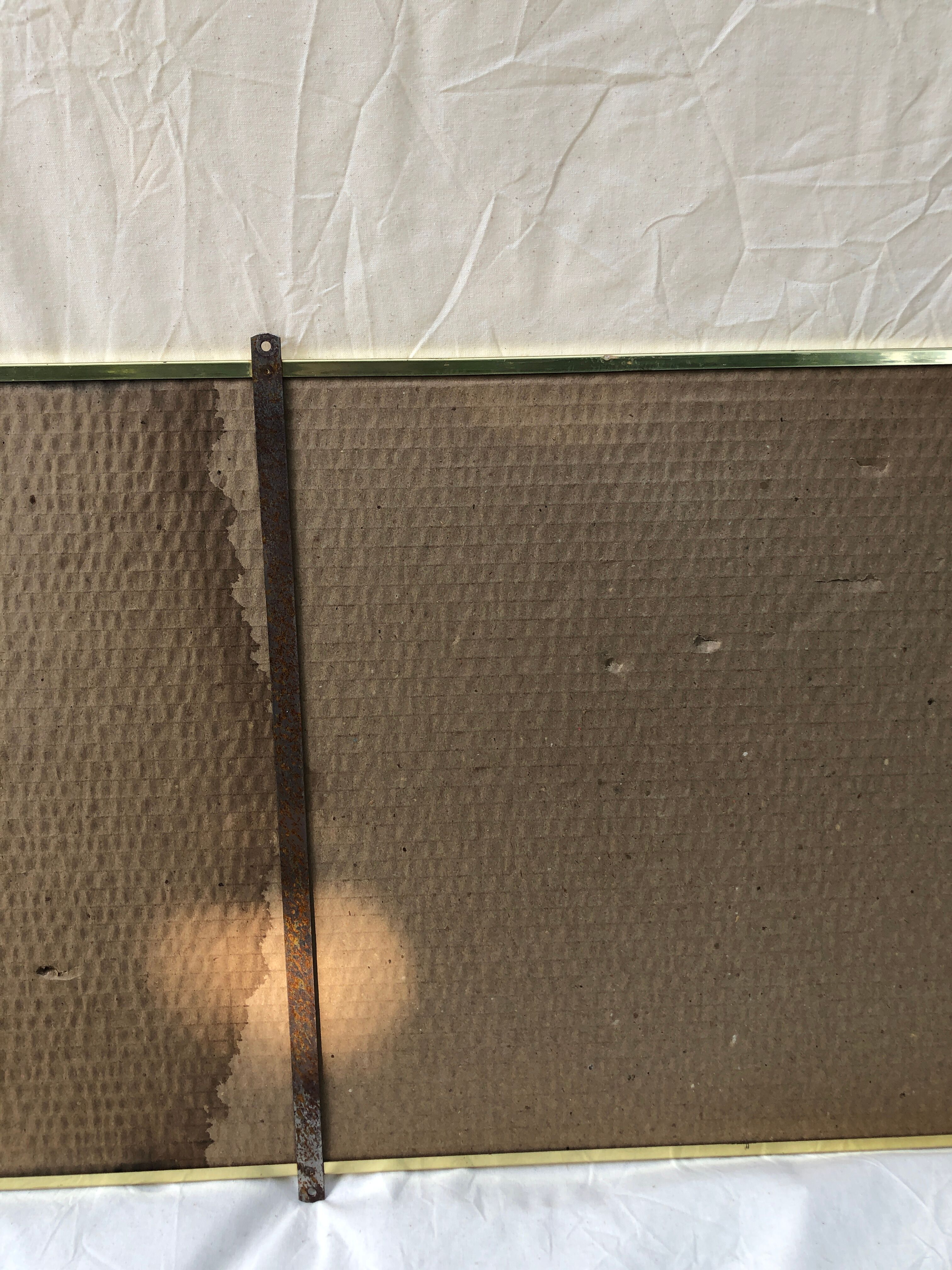 Golden rectangle mirror 70s