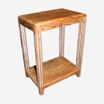 Patinated side table