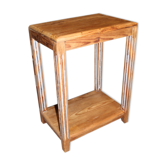 Patinated side table