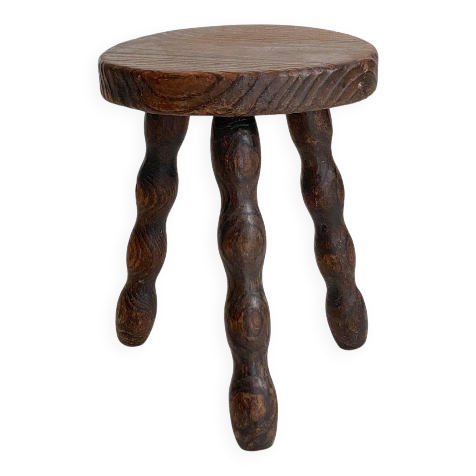 1950s modernist tripod stool