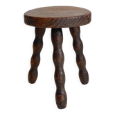 1950s modernist tripod stool