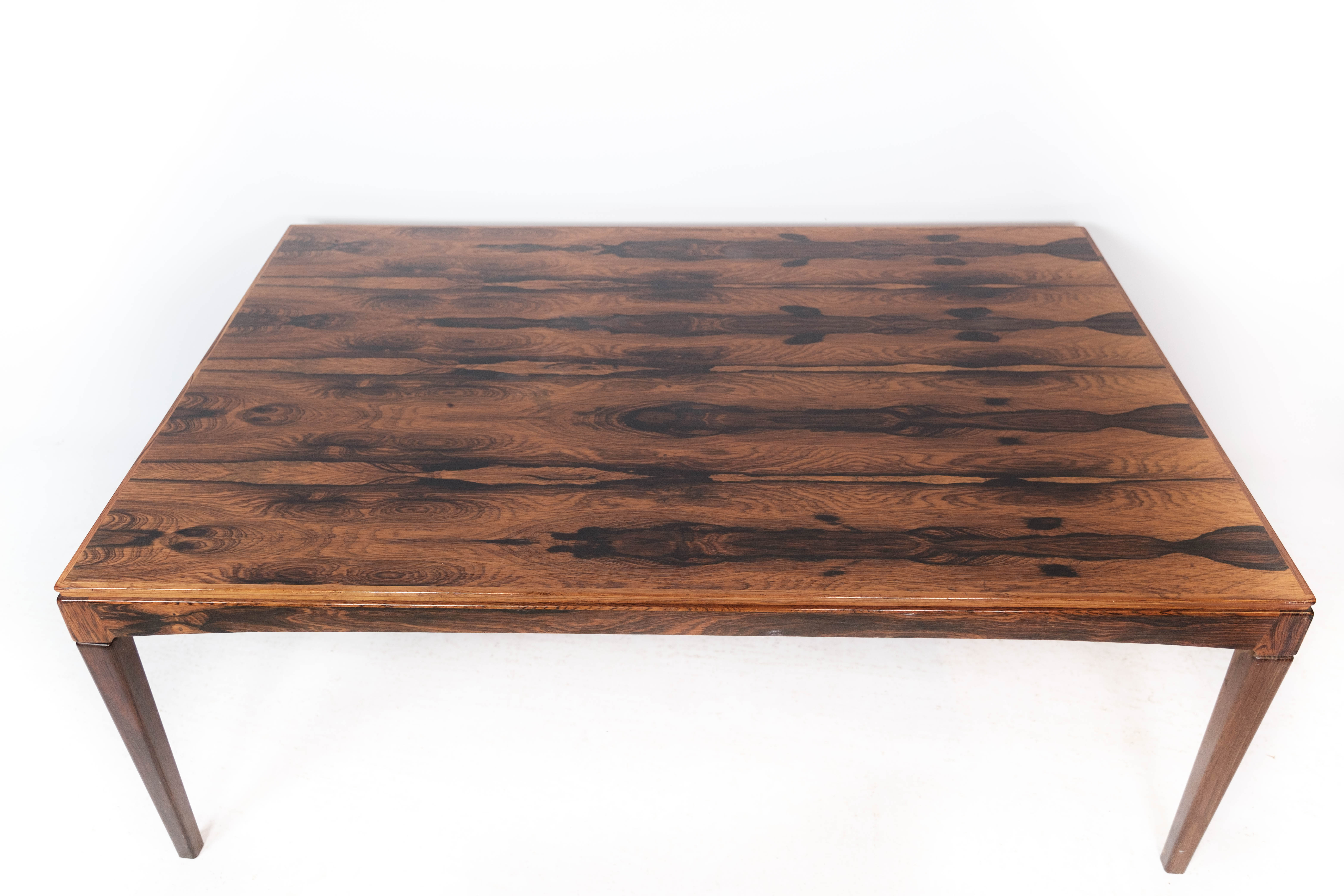 Table basse en palissandre de design danois des années 1960