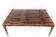 Coffee table in rosewood of Danish design from the 1960