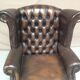 Flesh chesterfield wing Chair