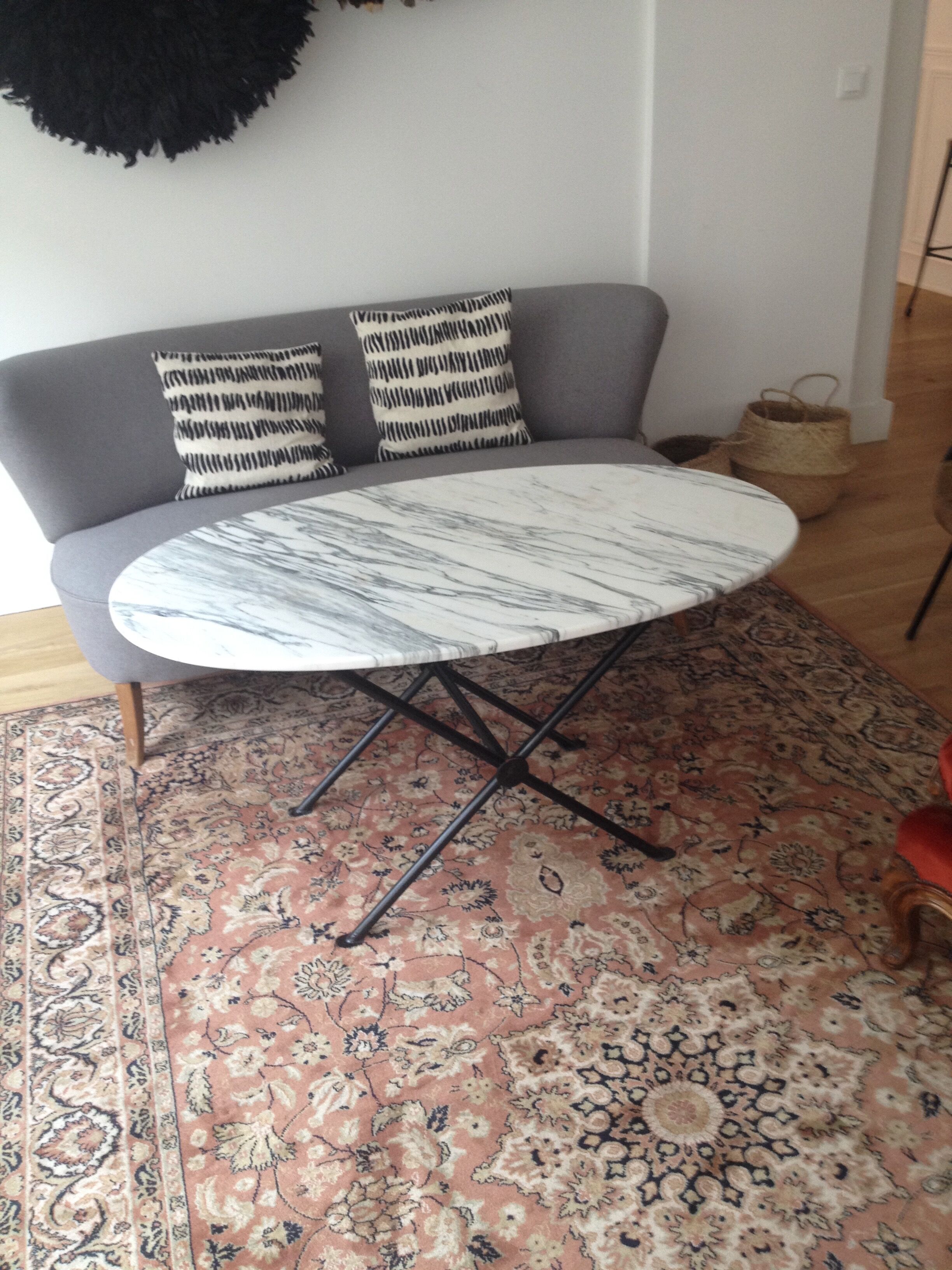 Table basse en marbre