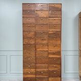 Pair of large drop-front notary cabinets (refurbished)