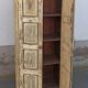 Old yellow wooden cabinet