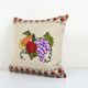 Vintage kilim cushion cover 51x56 cm