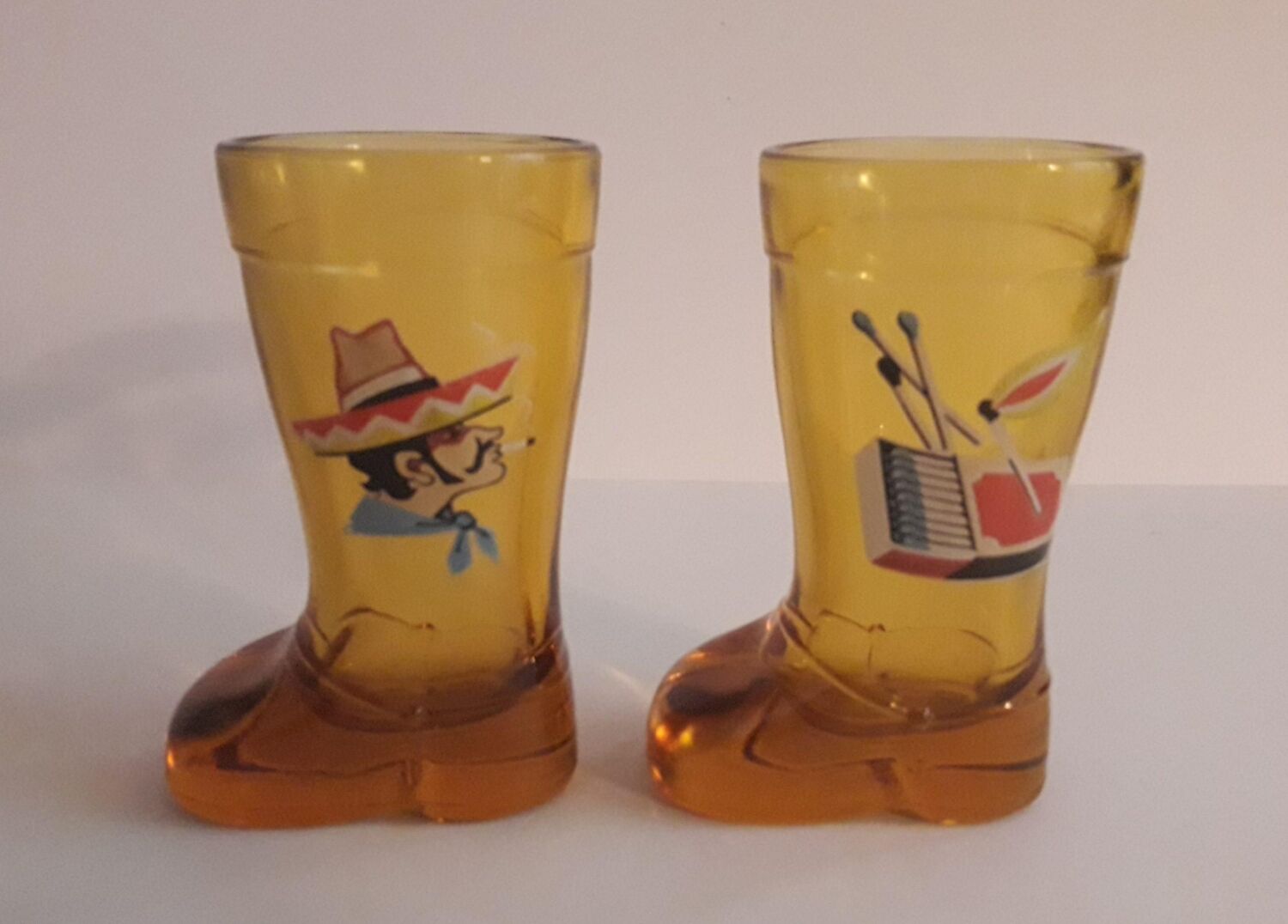 Digestive glasses from the 70s