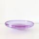 Grande coupe en verre violette 1970