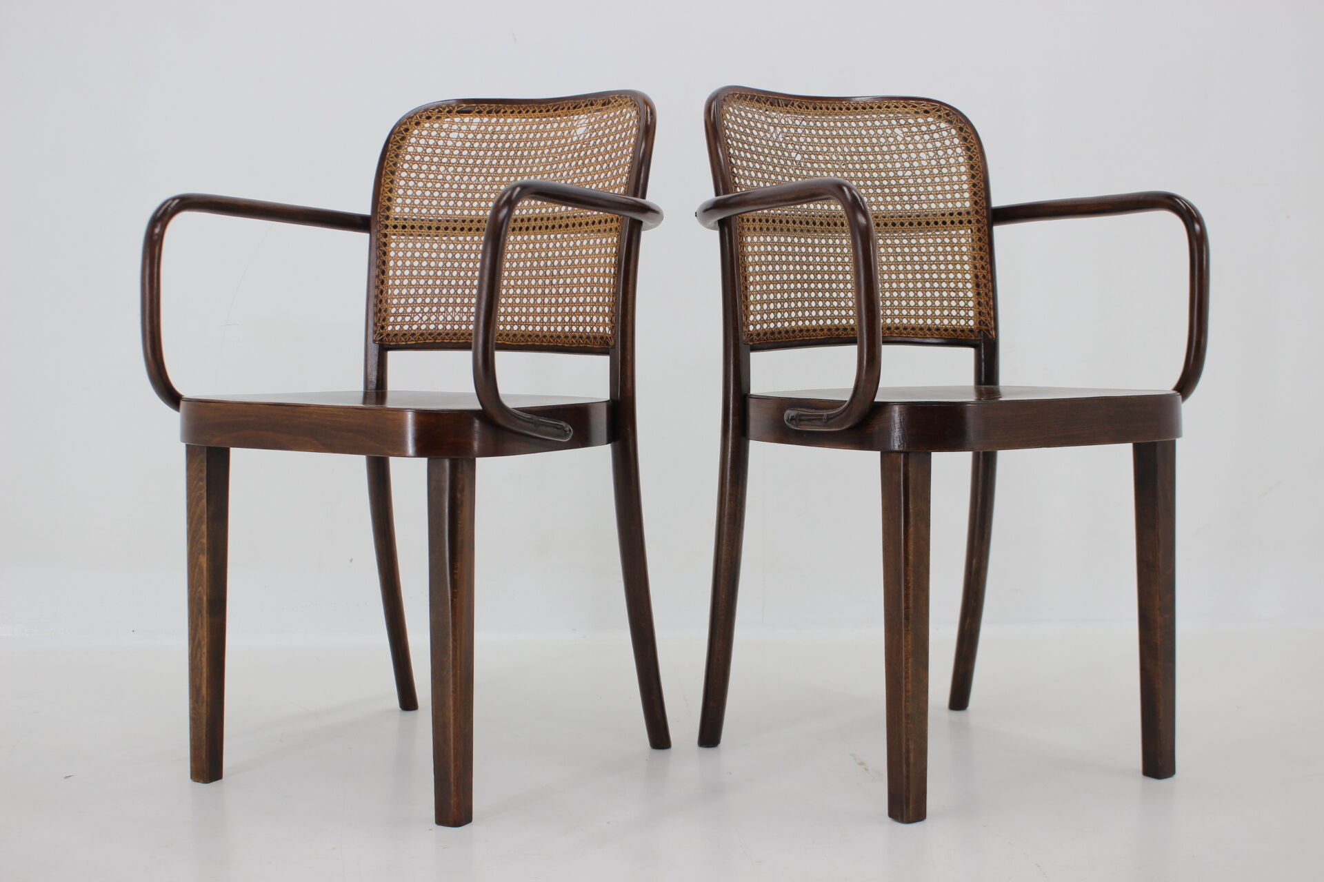 1920s Josef Hoffmann Bentwood Chairs, No. 811 for Thonet,Czechoslovakia