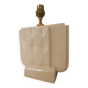 Pied de lampe crème