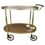Vintage bar cart by M.B., Italy, 1960s