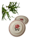 Lot #1 of 6 Germaine de Badonviller dessert plates