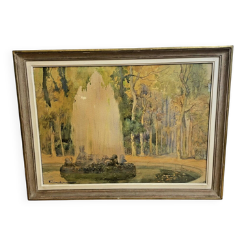 Watercolour drawing Julien Lacaze 1886-1971