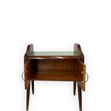 Table de chevet italienne du milieu du siècle