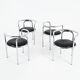4 “Locus Solus” Chairs by Gae Aulenti for Poltronova, 1960s