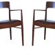 Set of 2 Scandinavian teak armchairs from Korup Stolefabrik, Denmark 1960s