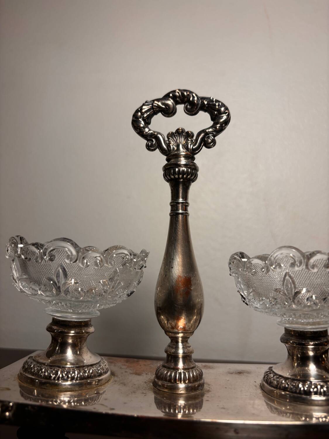 Two double cellars including Baccarat Crystal