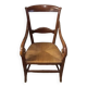 Straw armchair