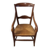 Fauteuil en paille