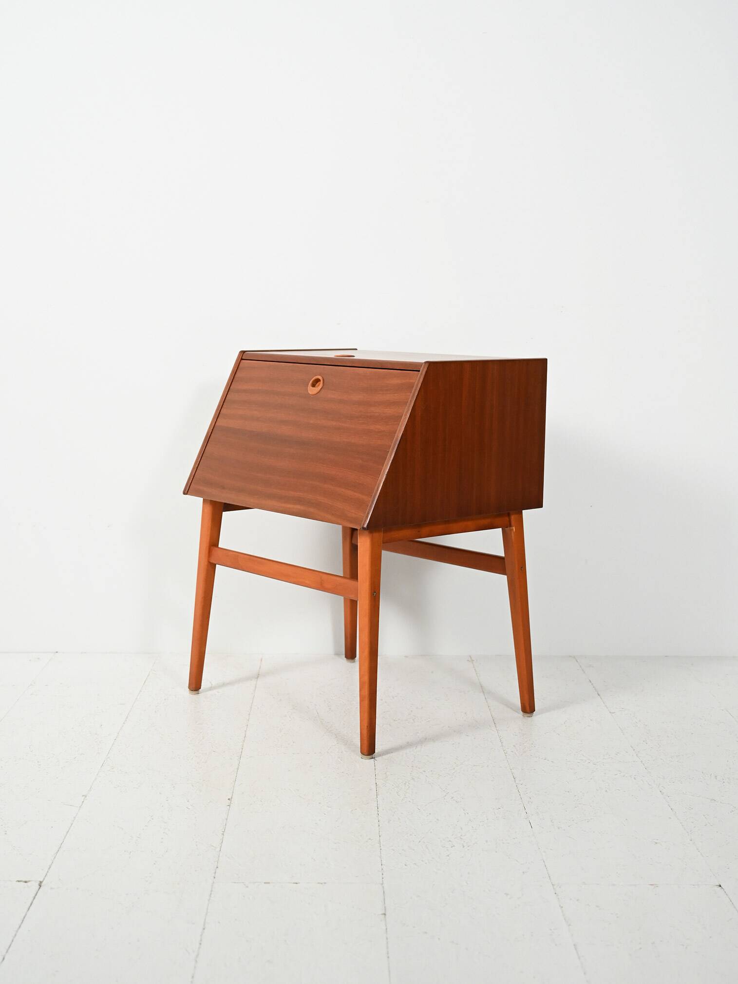 Swedish Vintage cutlery cabinet in mahogany by Stig-bolaget