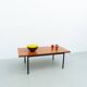 Table basse T-Angel en teck par Florence Knoll pour Knoll Inc. / Knoll International, années 1950.