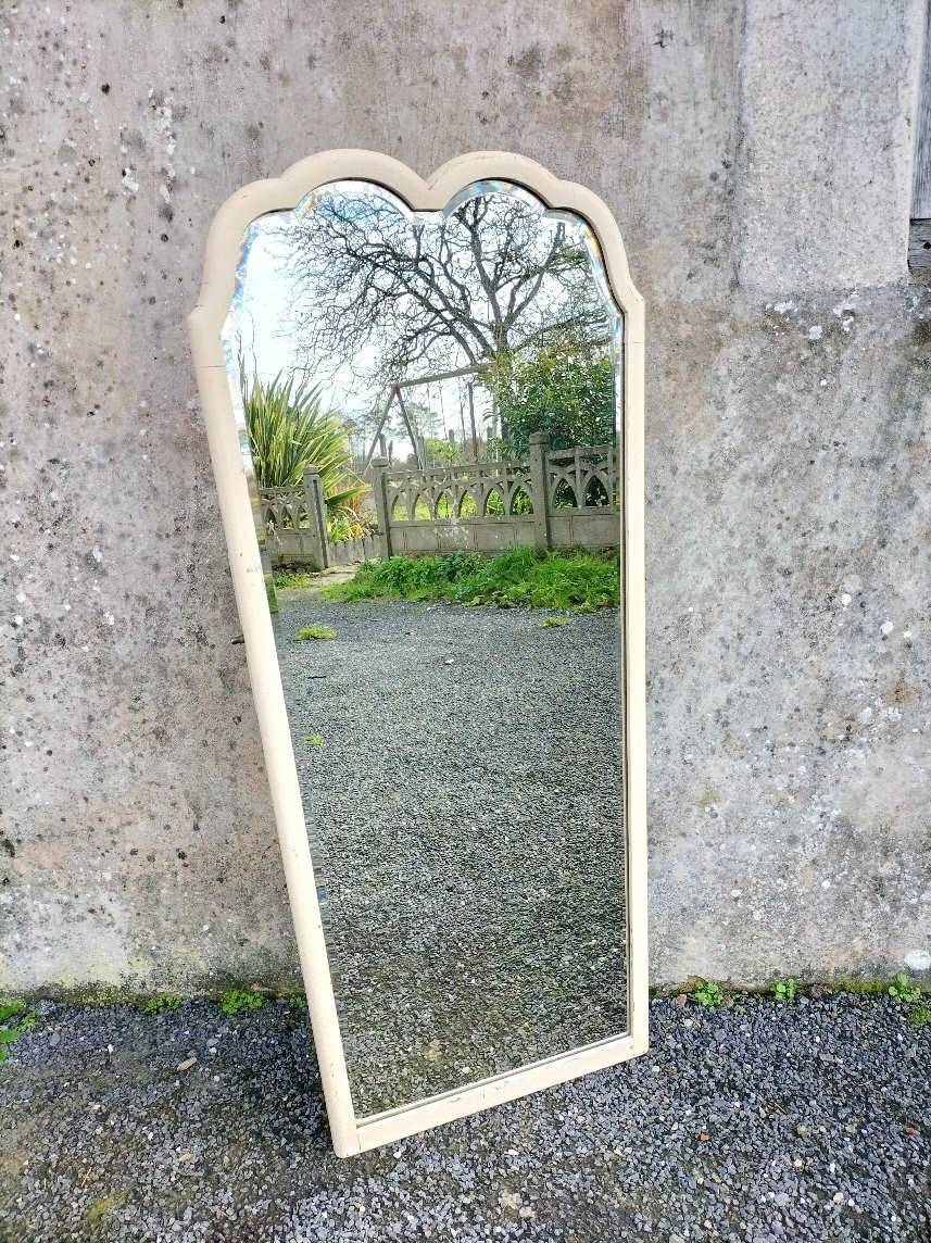 Grand miroir à poser