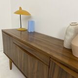 vintage walnut sideboard