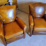 Pair of club chairs