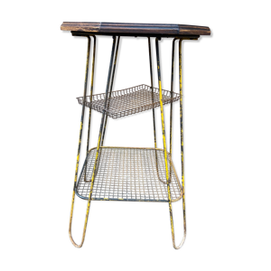 Table d'appoint hexagonale de commerce