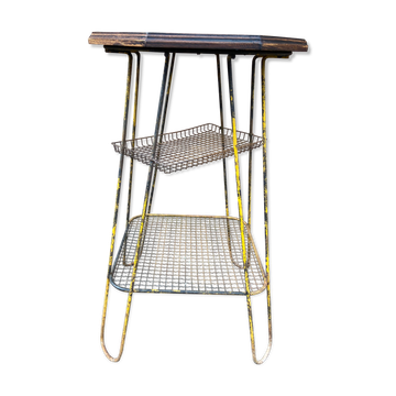 Table d'appoint hexagonale de commerce 1950