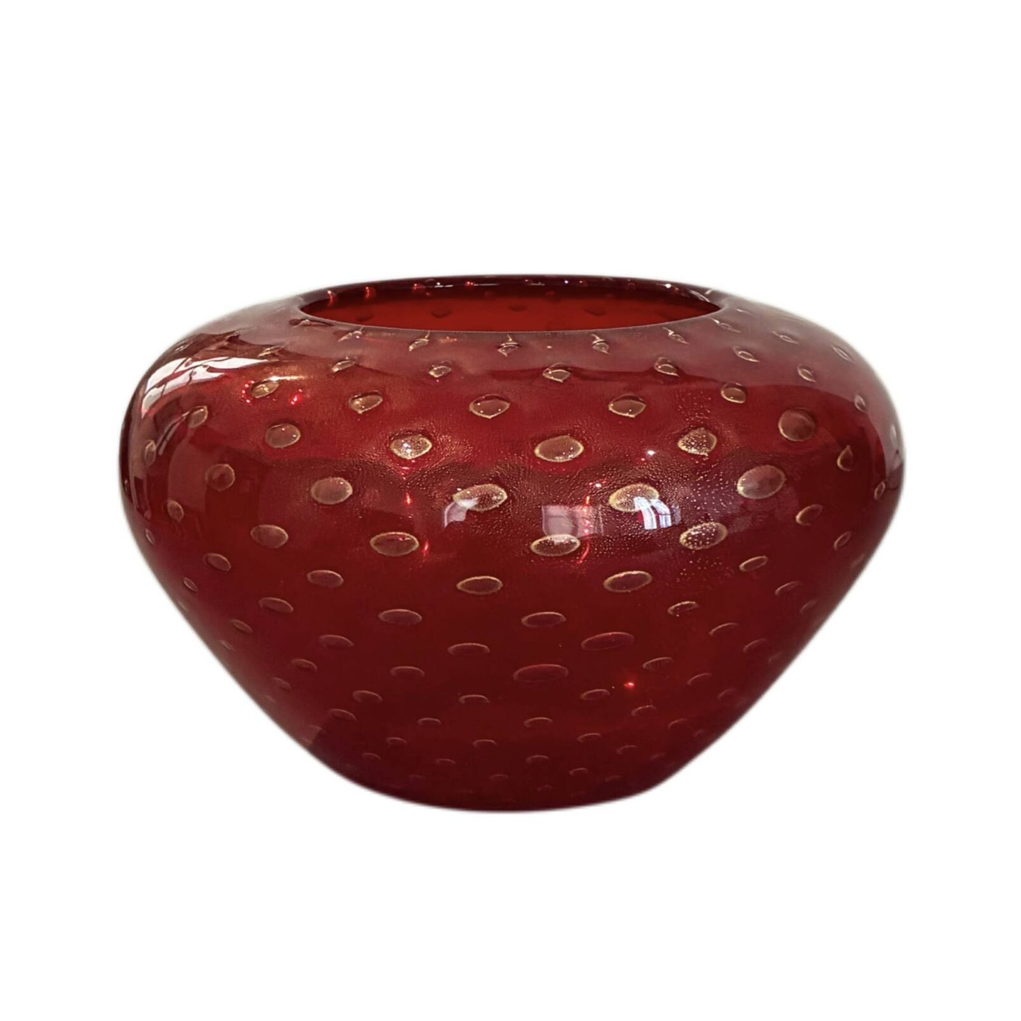 Alfredo barbini (1912-2007), murano, vase en verre, vers 1970