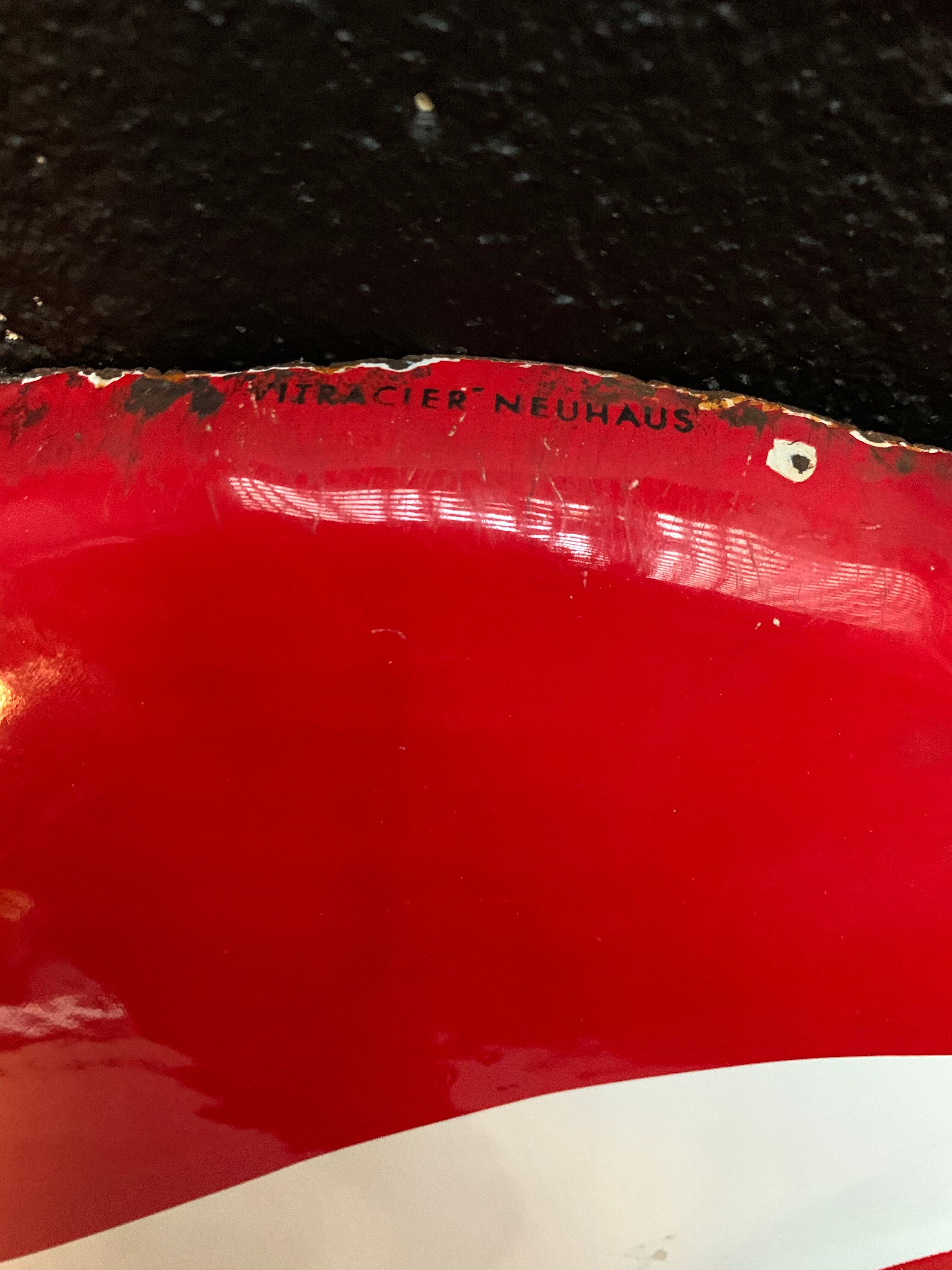 Pepsi Cola old enamel plate