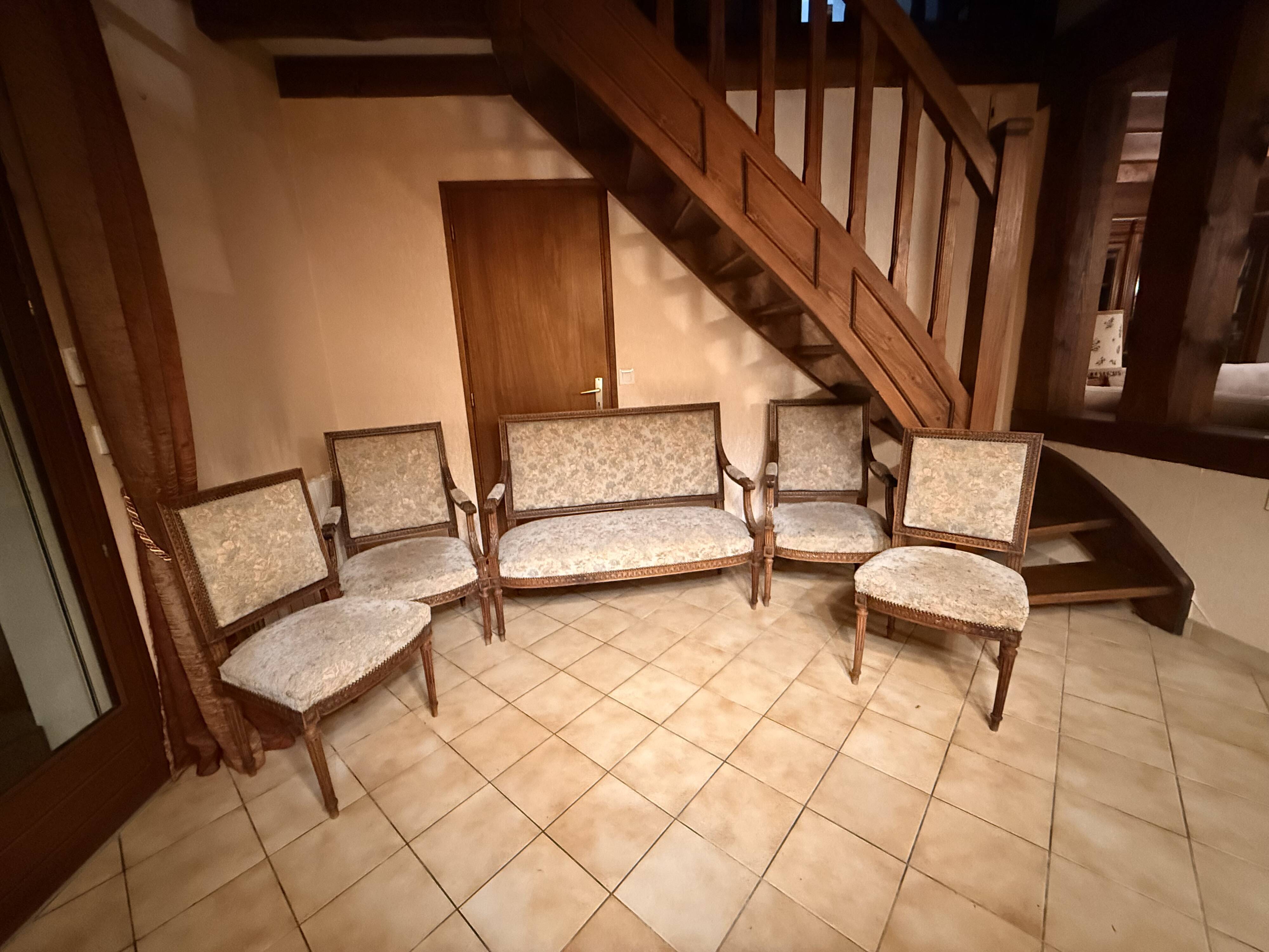 Louis XVI salon style