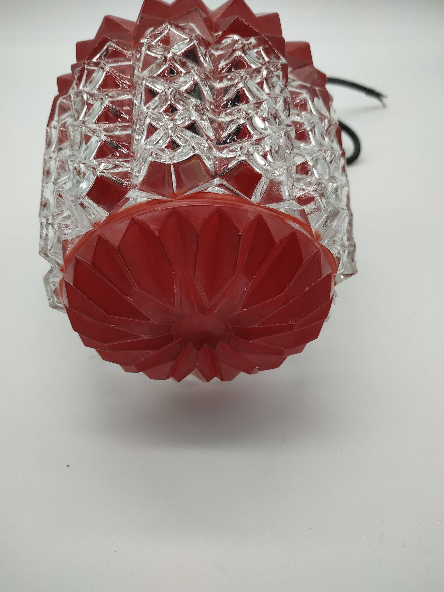 Suspension vintage design lampion années 50