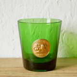 Lot of 11 vintage Byrrh/Dubonnet advertising glasses - Lion de Thuir