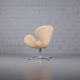 Swan chair by Arne Jacobsen for Fritz Hansen with tilt function