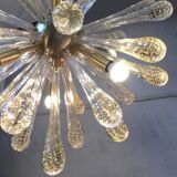 Lustre en verre de Murano