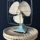 Vintage calor tilting fan mint