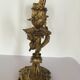 Paire de chandeliers en bronze
