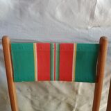Vintage camping folding chairs