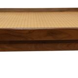 Vintage mid century daybed teak design with drawers